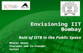 Envisioning IIT Bombay Role of IITB in the Public Space