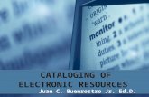 CATALOGING OF ELECTRONIC RESOURCES