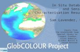 Inputs from  the GlobCOLOUR team Special thanks to  Yaswant Pradhan,  Julien Demaria,