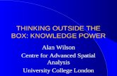 THINKING OUTSIDE THE BOX: KNOWLEDGE POWER
