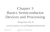 Chapter 3 Basics Semiconductor Devices and Processing
