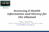 Accessing E-Health information and literacy for the eNomad