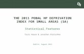 The 2011 Pobal HP Deprivation Index for Small Areas (SA) Statistical Features