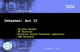 Internet: Act II