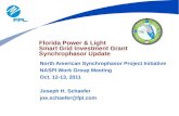 Florida Power & Light Smart Grid Investment Grant  Synchrophasor Update