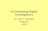 6 Conducting Digital Investigations