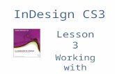 InDesign  CS3