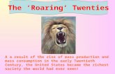 The ‘Roaring’ Twenties