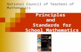 Principles  and  Standards for School Mathematics