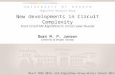 New developments  in  Circuit  Complexity From Circuit-SAT Algorithms to Circuit Lower Bounds