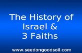 The History of Israel &  3 Faiths