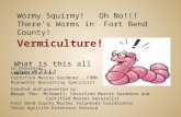 Wormy Squirmy!   Oh No!!! There’s Worms in  Fort Bend County!