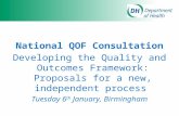National QOF Consultation