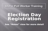 Idaho Poll Worker Training
