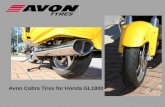 Avon Cobra Tires for Honda GL1800
