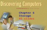 Chapter 6 Storage 41 slides
