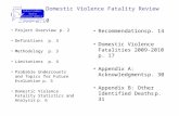Indiana Domestic Violence Fatality Review Report  2009-2010