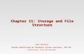 Chapter 11: Storage and File Structure