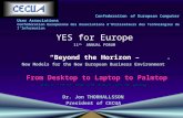 YES for Europe 11 th  ANNUAL FORUM “Beyond the Horizon –