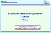 Scientific Data Management Center (ISIC)
