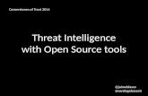 Threat Intelligence with Open Source tools