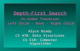 Alyce Brady CS 470: Data Structures CS 510: Computer Algorithms
