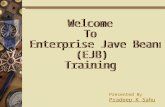 Welcome To  Enterprise Jave Beans  (EJB) Training