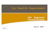 CoJ Health Department