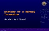 Anatomy of a Runway Incursion