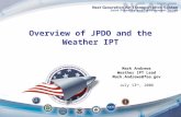 Overview of JPDO and the Weather IPT