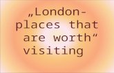 „London-places that are worth visiting”