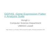 GEPAS -Gene Expression Pattern Analysis Suite