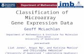 Classification of Microarray  Gene Expression Data