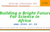 African Institute for Mathematical Sciences