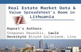 Real Estate Market Data  &  Value Spreadsheet‘s Boom in  Lithuania
