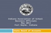 Indiana Association of School  Business Officials May 2013 Fort Wayne, Indiana