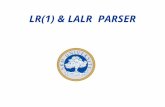 LR(1) & LALR  PARSER
