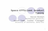 Space-Efficient Gradual Typing