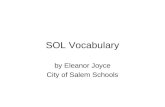 SOL Vocabulary