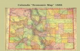 Colorado “Economic Map” 1885