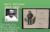 Walt Whitman    1819-1892
