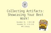Collecting Artifacts: Showcasing Your Best Work!