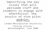 Peter Chalk London Metropolitan University ‘Telling stories’, Wolverhampton, June 2008