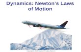 Dynamics: Newton’s Laws of Motion