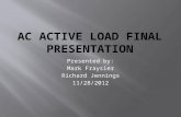 AC Active Load Final Presentation