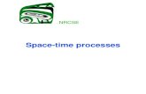 Space-time processes