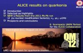 ALICE results on  quarkonia