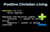 Positive Christian Living