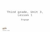 Third grade, Unit 3, Lesson 1