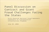 Sixth Biennial National Fraud Awareness Conference on Transportation Infrastructure Programs